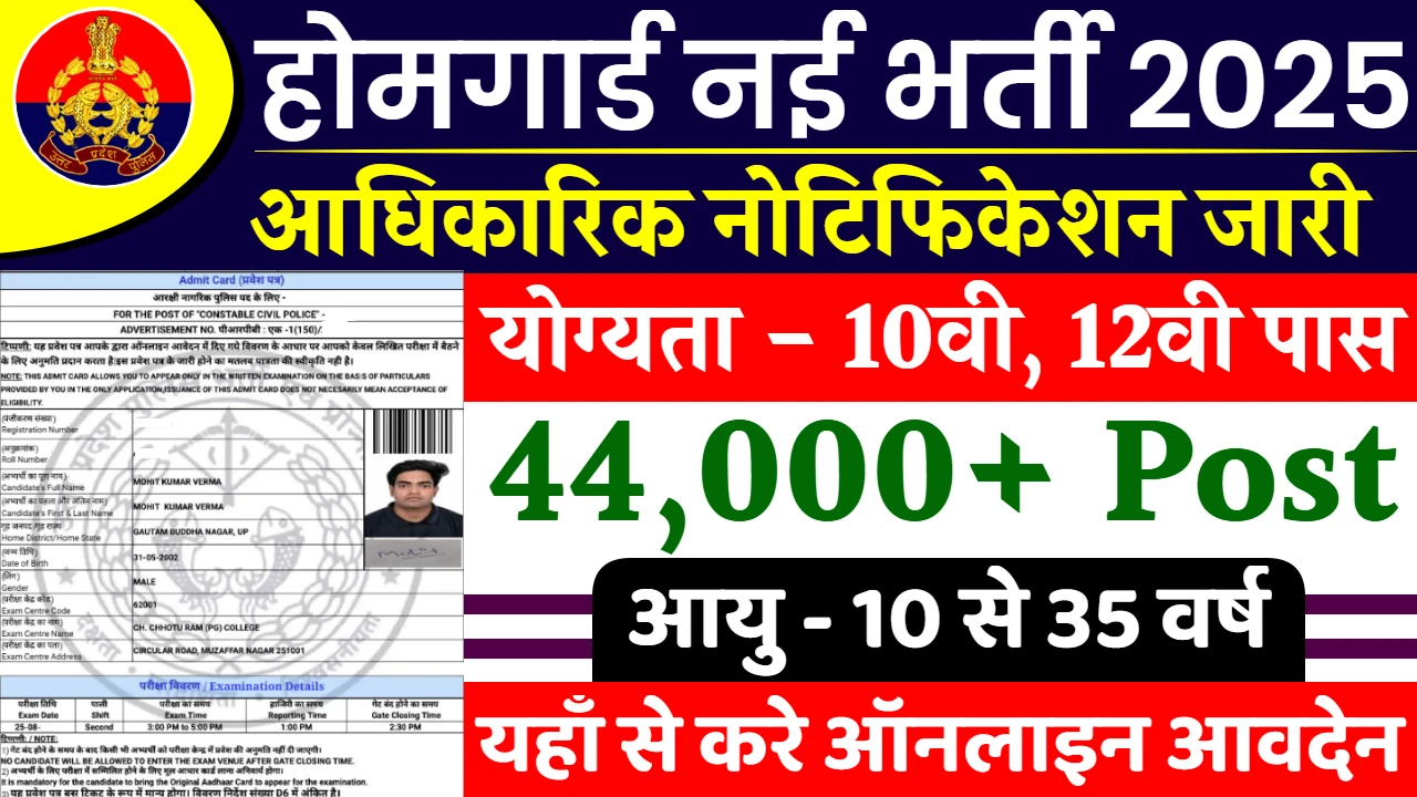 Home Guard Bharti 2025: