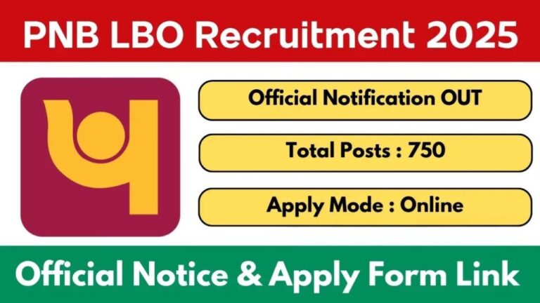 PNB Recruitment 2025