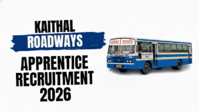 Kaithal Roadways Apprentice Vacancy 2026