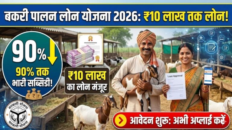 Bakri Palan Loan Yojana 2026